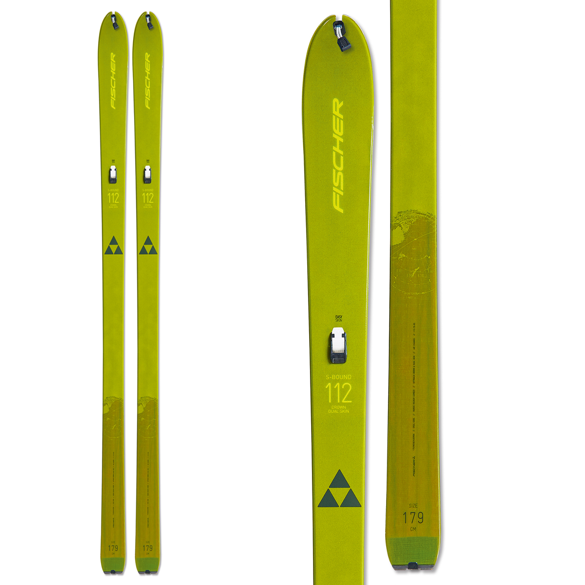 Fischer Sbound 112 Crown / Dual Skin Xtralite Ski 2022