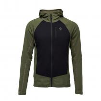 Black Diamond Coefficient LT Hybrid Hoody - Tundra-Black