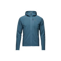 Black Diamond Coefficient Storm FZ Hoody - Creek Blue