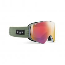 JULBO RAZOR EDGE - GREY/GREEN-REACTIV 1-3 HIGH CONTRAST RED