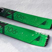 Esquí Kastle FX106 Ti + Fijacións de Telemark - 3