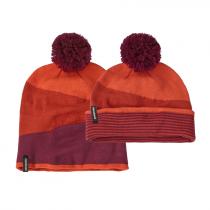  LW Powder Town Beanie - Field Festival Knit: Metric Orange