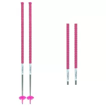 Les Batons d'Alain Ski Poles - Bonbon/Pink