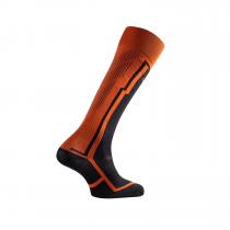 Lurbel Ski Pro Six Ski Socks - Black/Orange 