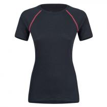 Montura Merino Concept T-Shirt Woman - Slate Grey/Intense Violet