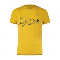 Camiseta Montura Merino Sporty - Warm Gold