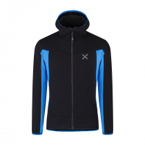 Montura Sky Plus Hoody Maglia - Black/Sky Blue