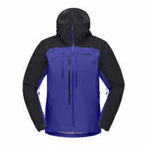 Norrona lyngen Gore-Tex Jacket - Royal Blue_Caviar