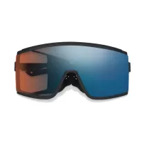 Smith Pursuit - Matte Black + Chromapop Glacier Photochromic Copper Blue Mirror