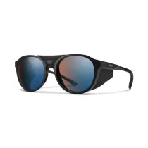 Smith Venture - Matte Black + Chromapop Glacier Photochromic Copper Blue Mirror