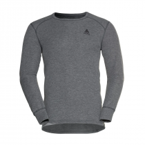  T-Shirt ML Odlo Active Warm Eco - Steel Grey Melange