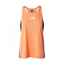 THE NORTH FACE MA TANK WOMEN - DUSTY CORAL ORANGE DARK HEATHER-ASPHALT GREY