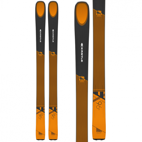 Kastle FX96 Ti + attacchi sci alpino
