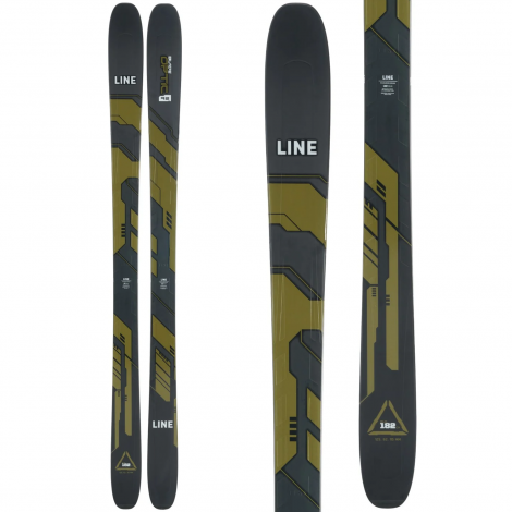 Line Blade Optic 92 Ski + Fijacións de Esquí de Travesía